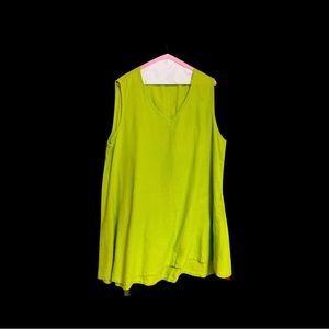 Flax linen float tunic. Size M